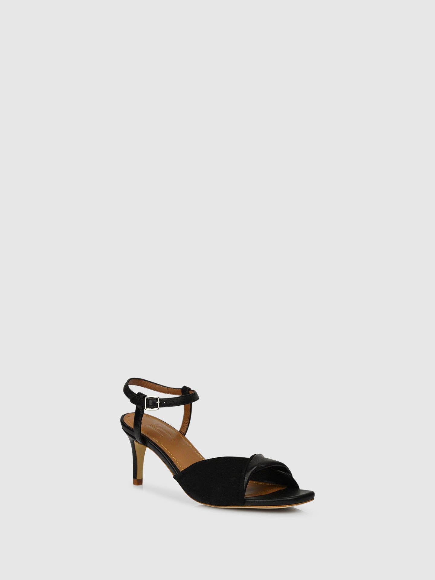 JJ Heitor Heel Sandals H02L1 Black