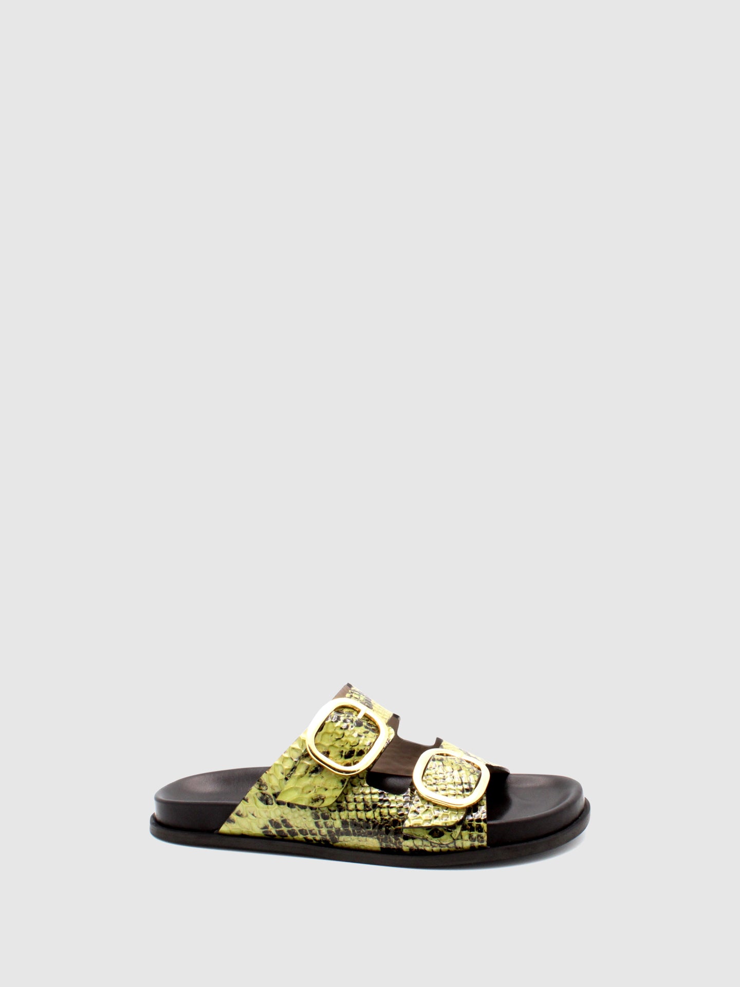 JJ Heitor Buckle Sandals Chicória Khaki