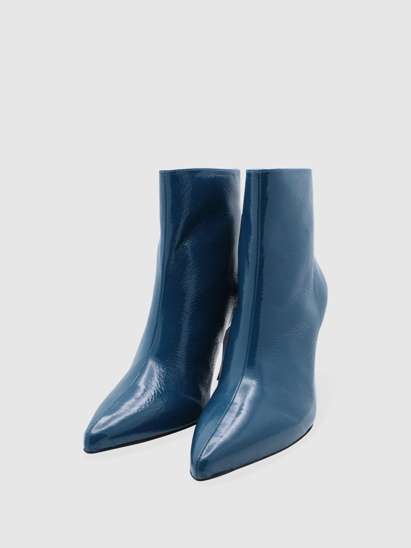 JJ Heitor Blue Pointed Toe Boots