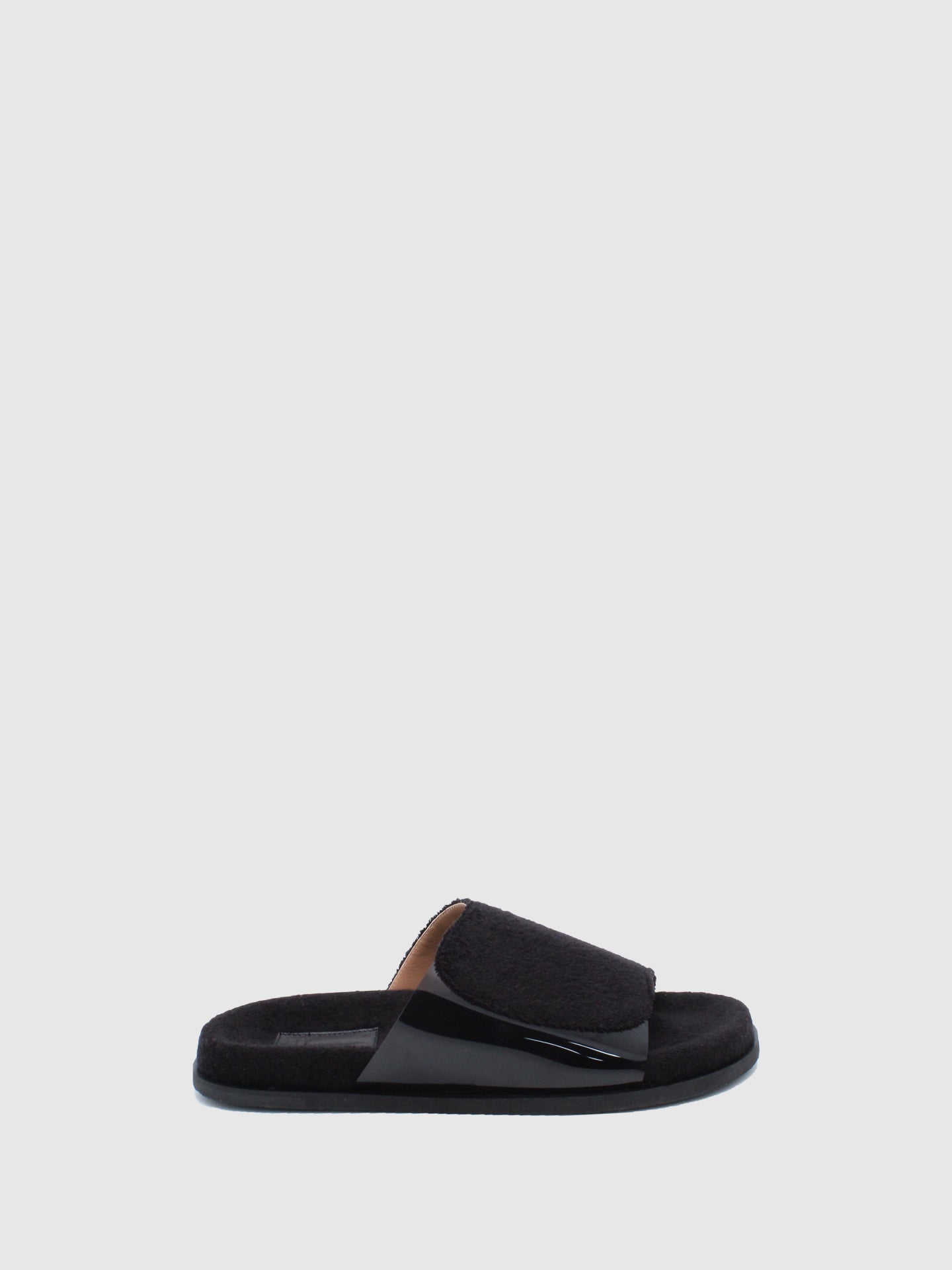 JJ Heitor Open Slippers Irish Kiss Black