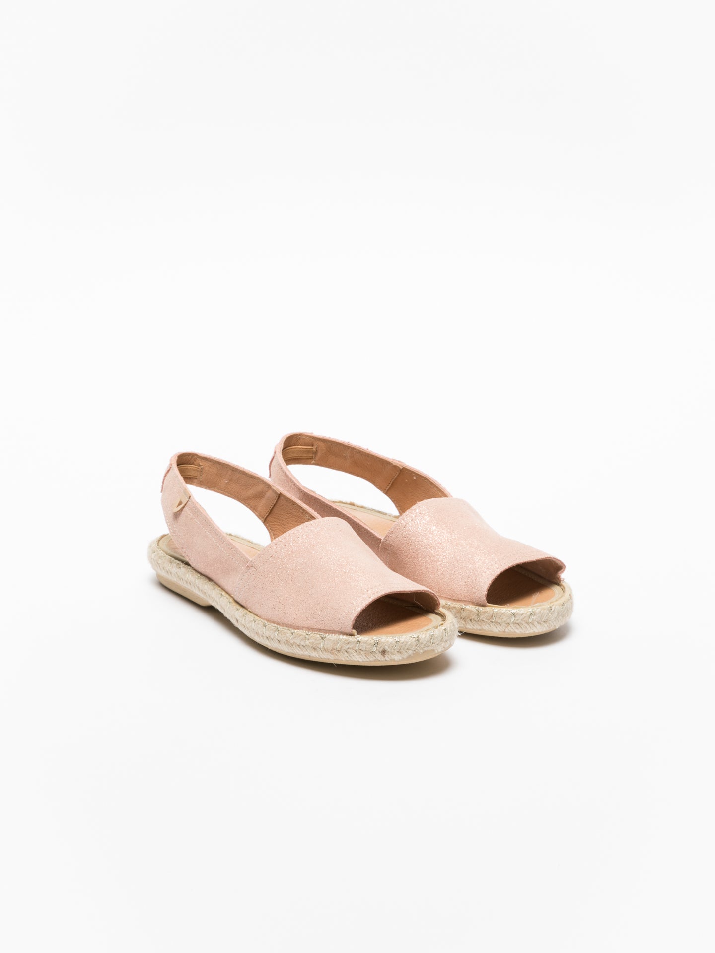 Foreva Pink Sling-Back Espadrilles