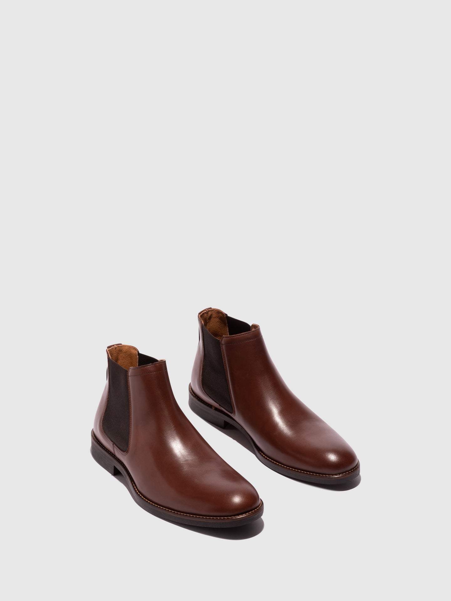 Foreva Brown Chelsea Ankle Boots