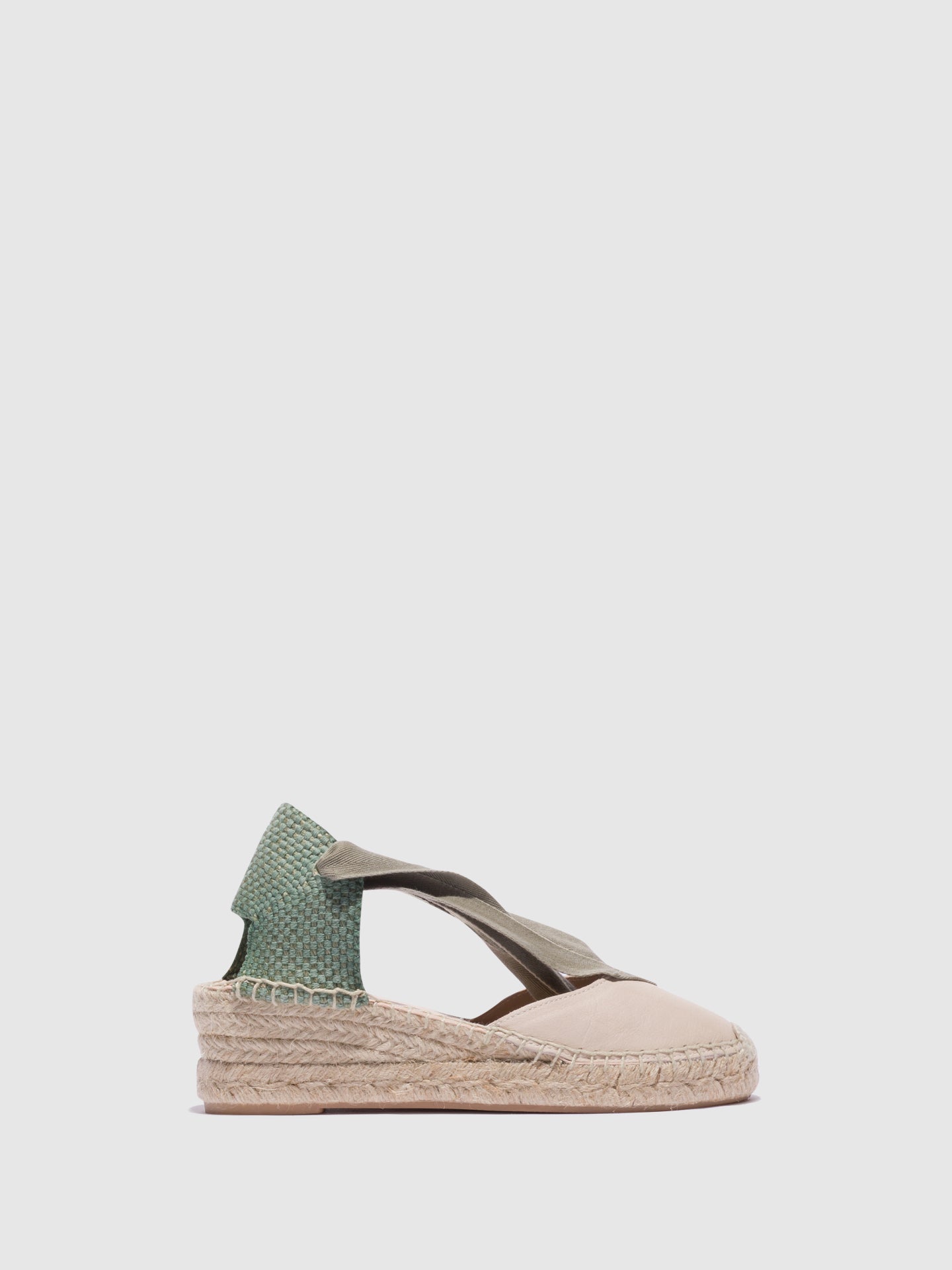 Foreva Khaki Wedge Espadrilles