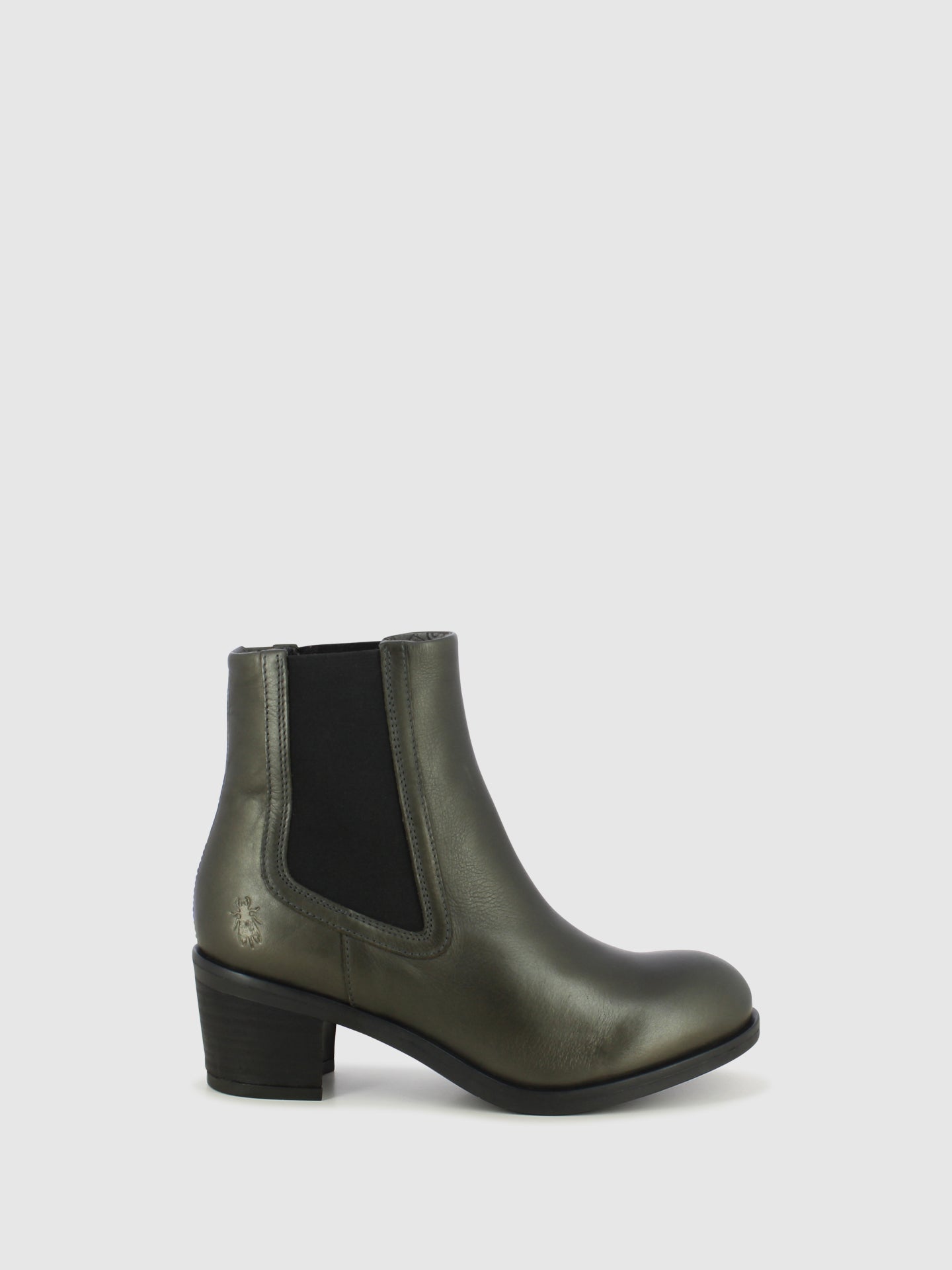 Fly London Gray Chelsea Ankle Boots