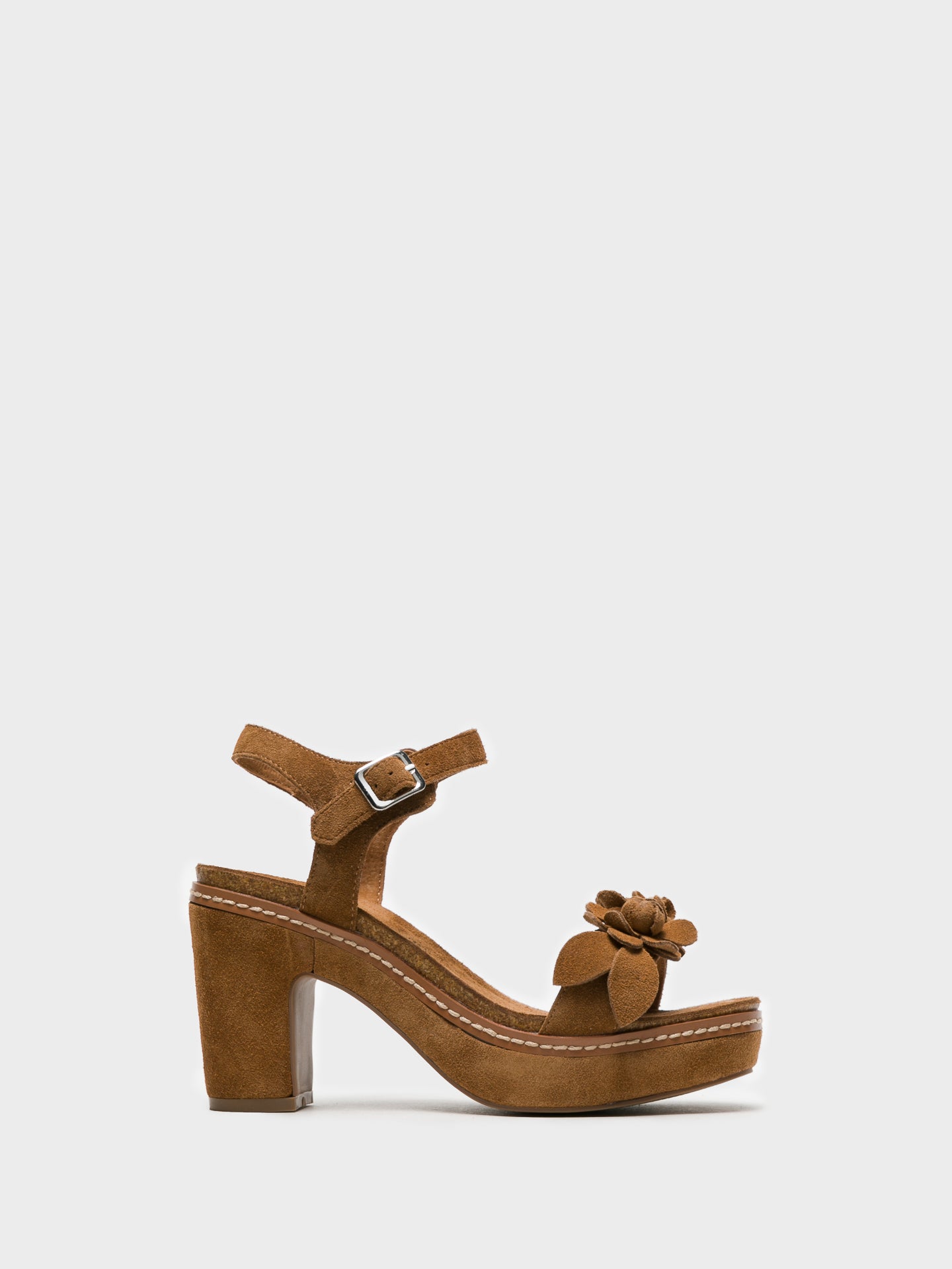 Carmela Peru Chunky Heel Sandals