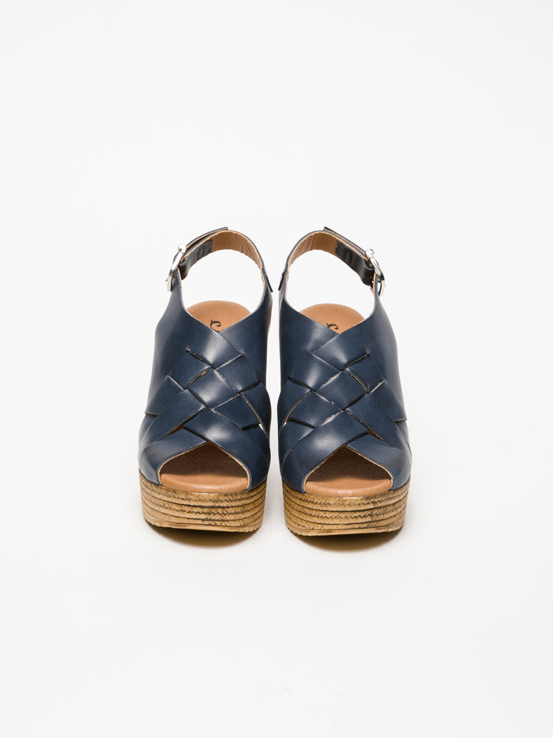 Clay's Blue Buckle Sandals