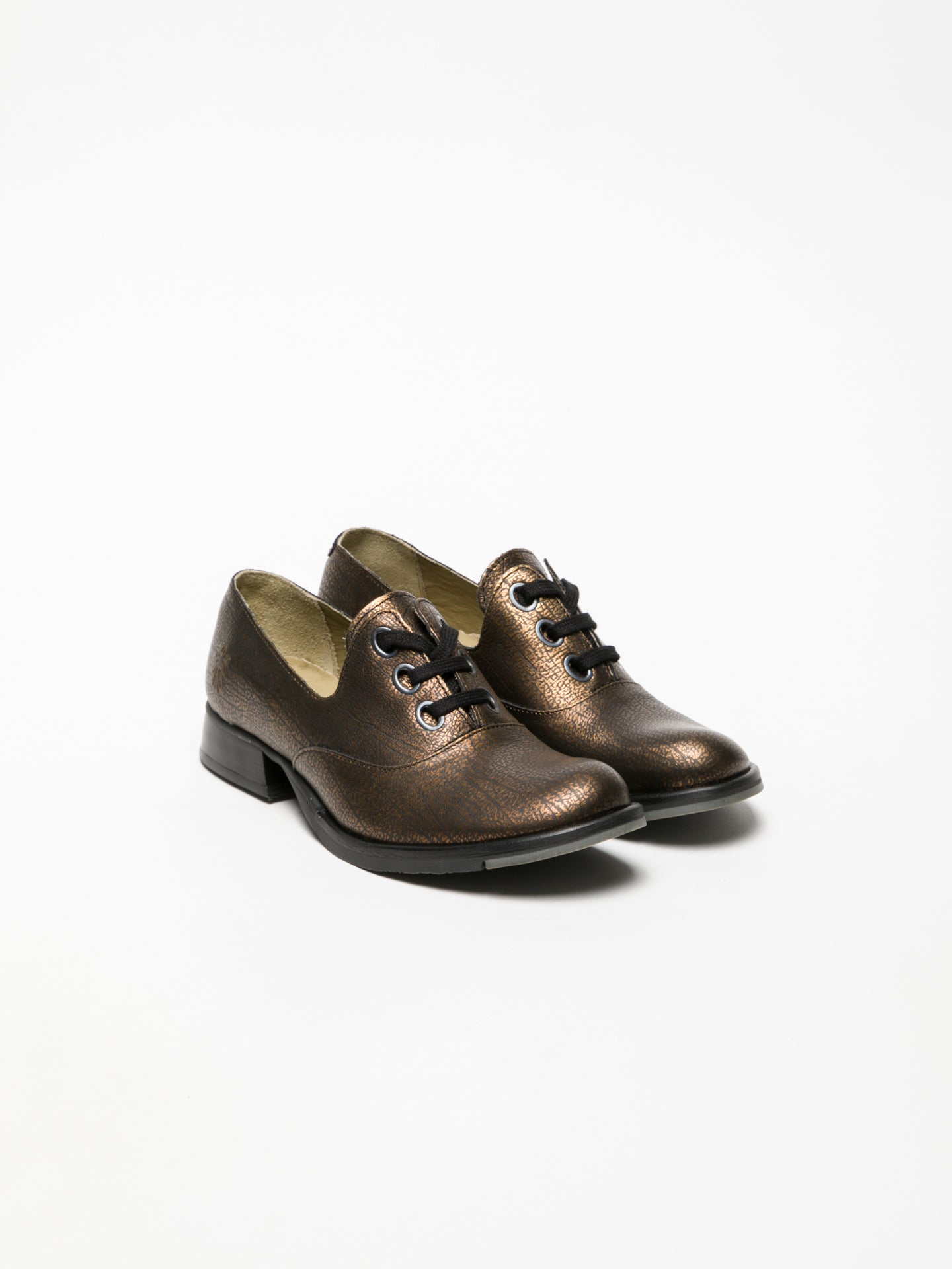 Fly London SandyBrown Oxford Shoes