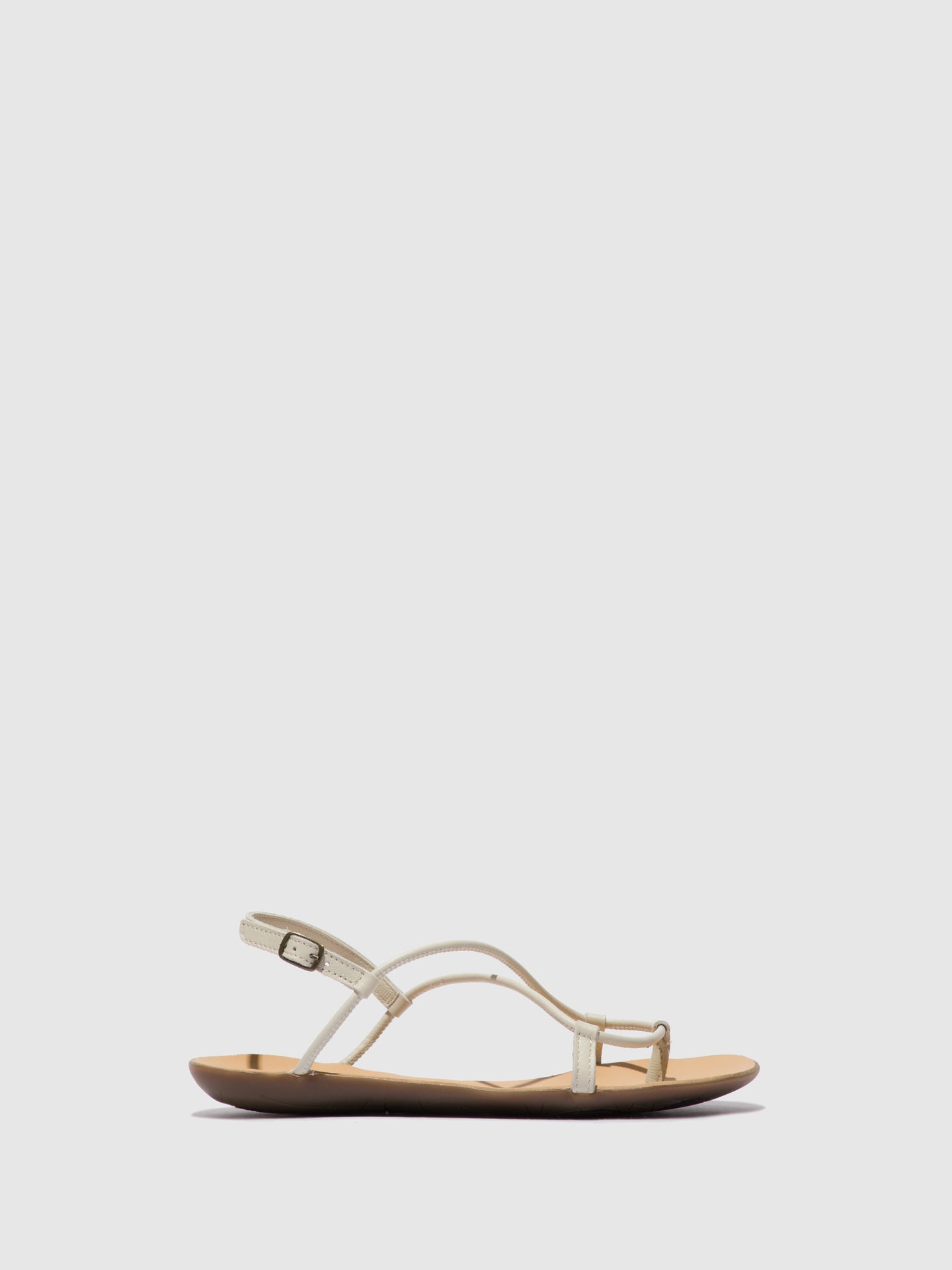 Fly London Strappy Sandals MAXA736FLY CIERVO  OFFWHITE