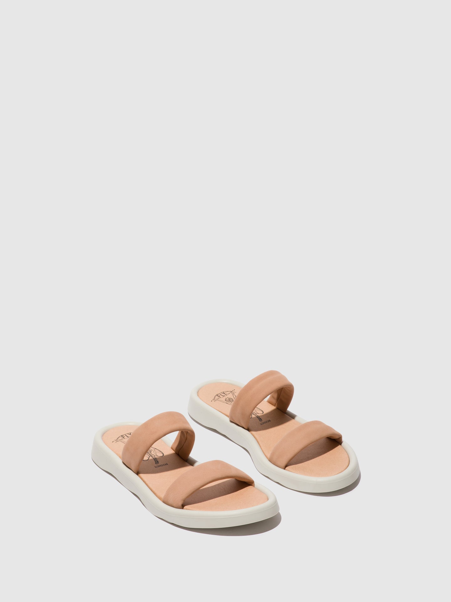 Fly London Flat Sandals TAJA872FLY NUDE PINK