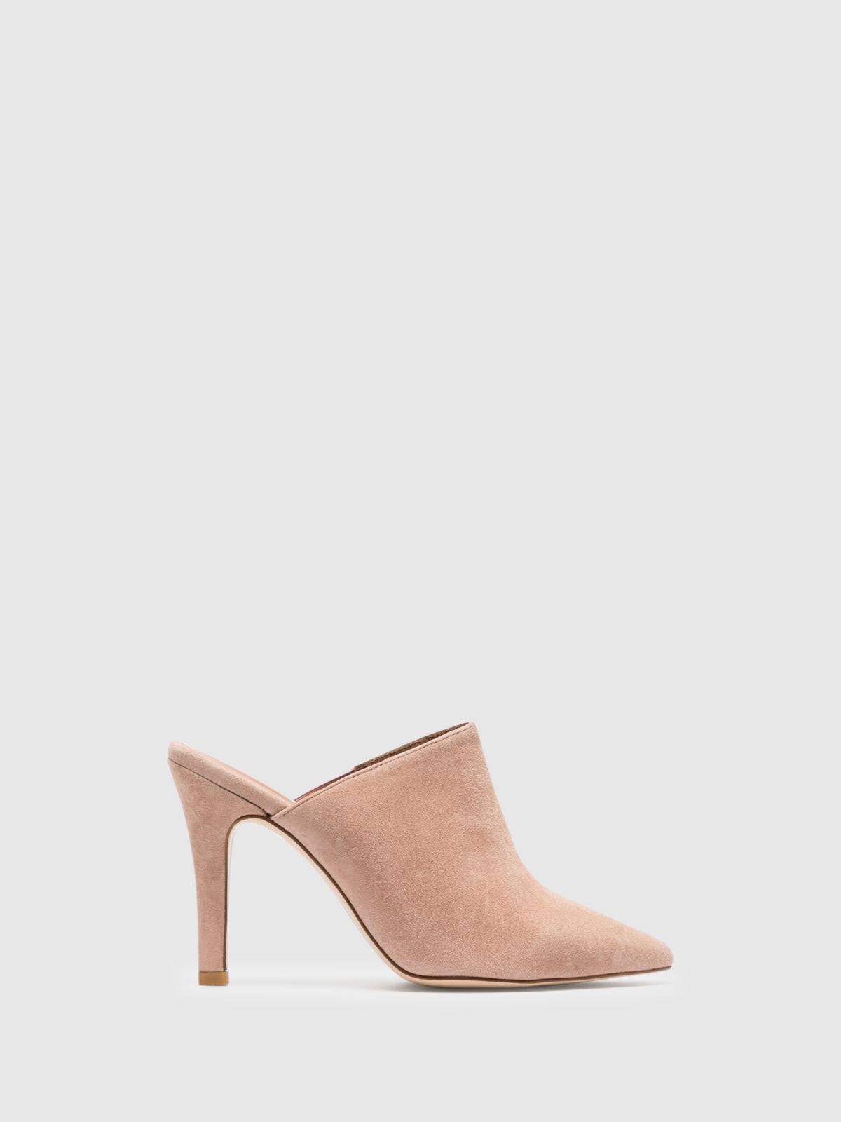 Foreva Pink Pointed Toe Mules