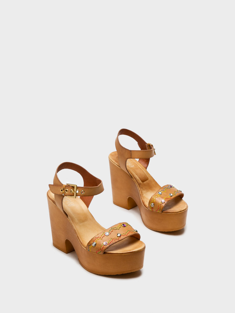 Foreva BlanchedAlmond	 Heel Sandals