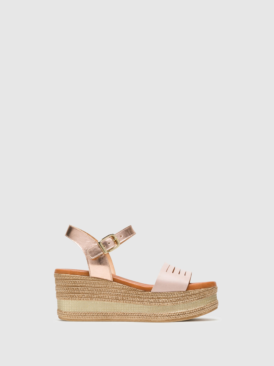 Foreva LightPink Buckle Sandals