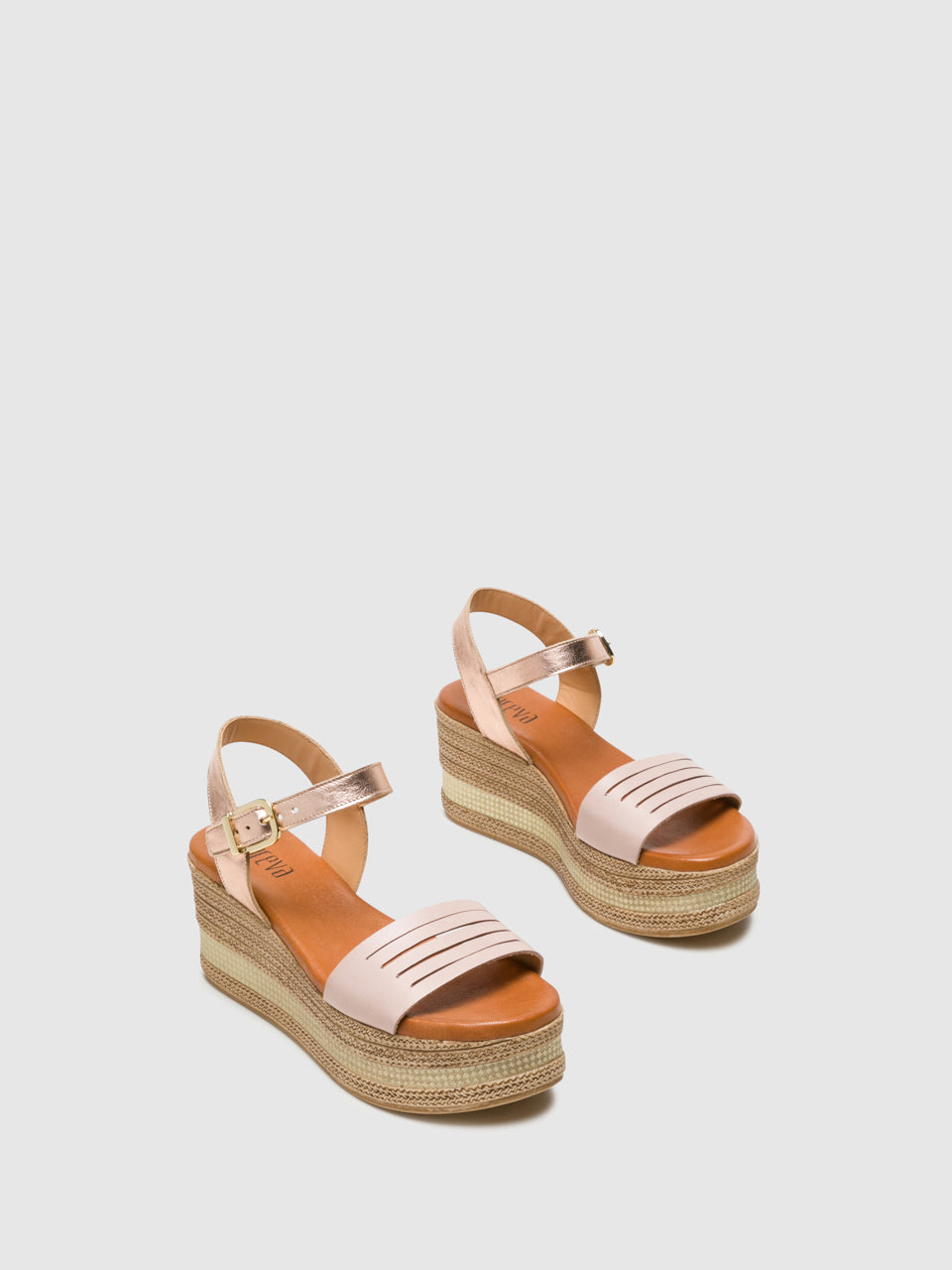 Foreva LightPink Buckle Sandals