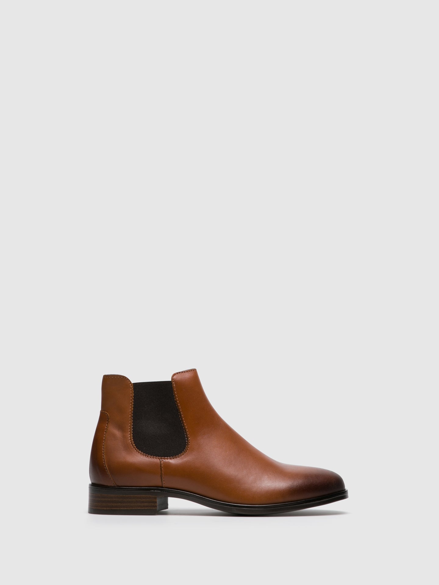 Foreva Brown Elasticated Ankle Boots