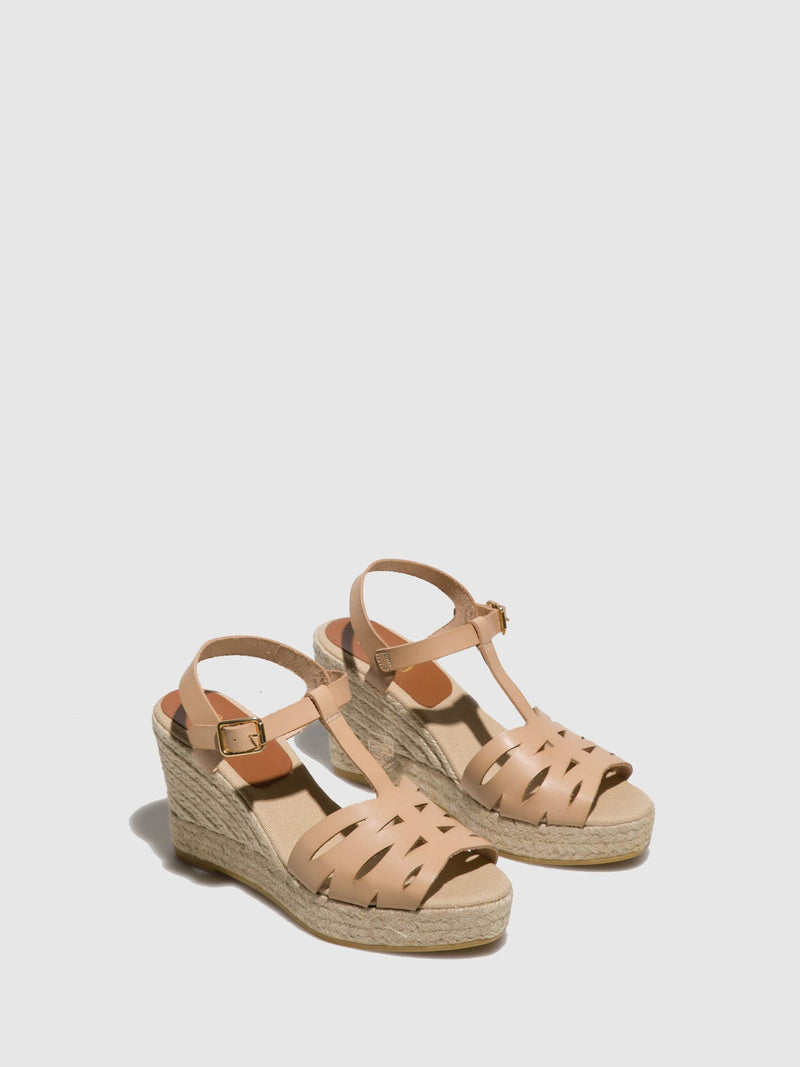 Foreva Natural Platform Sandals