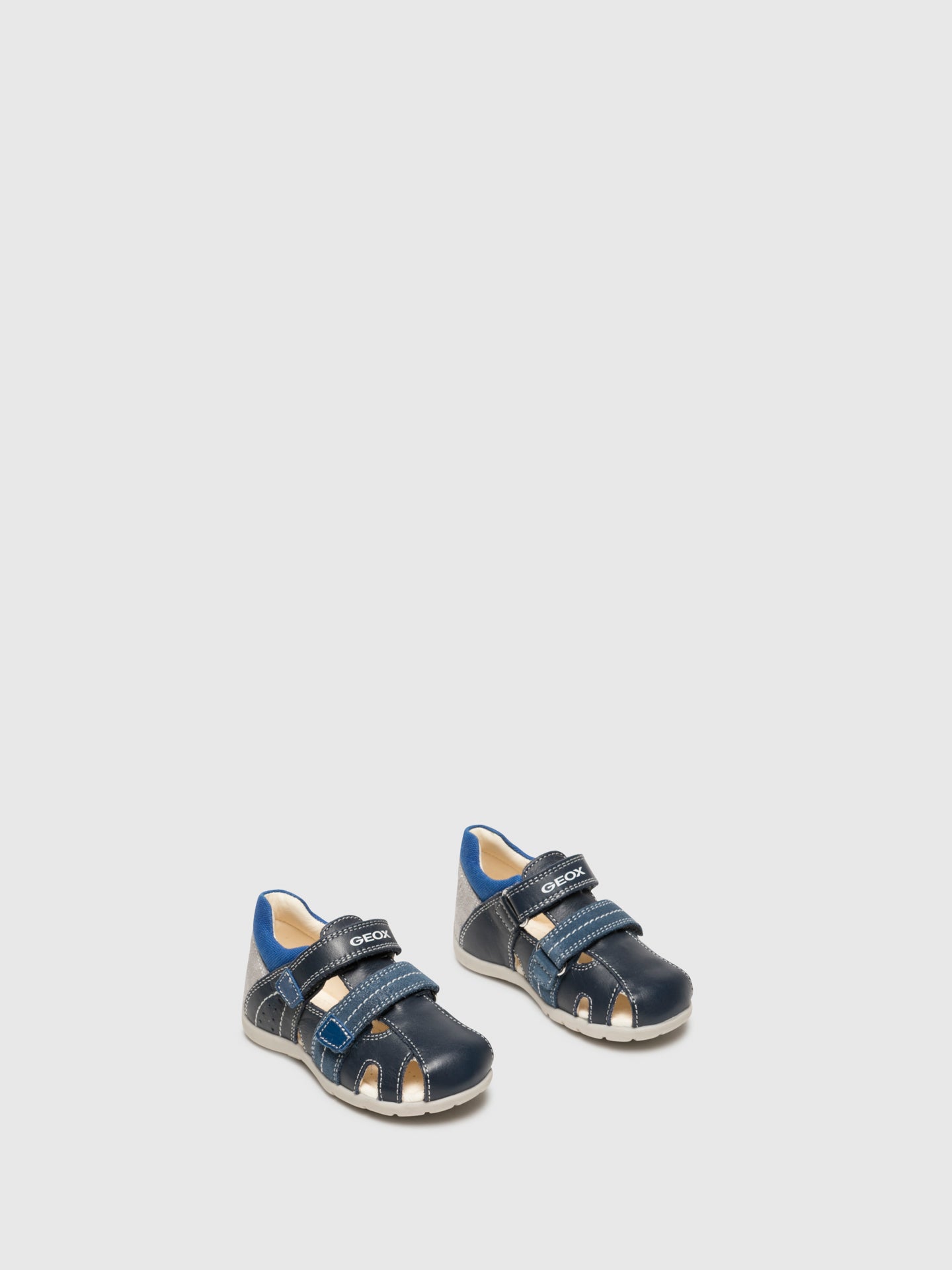 Geox Navy Velcro Sandals