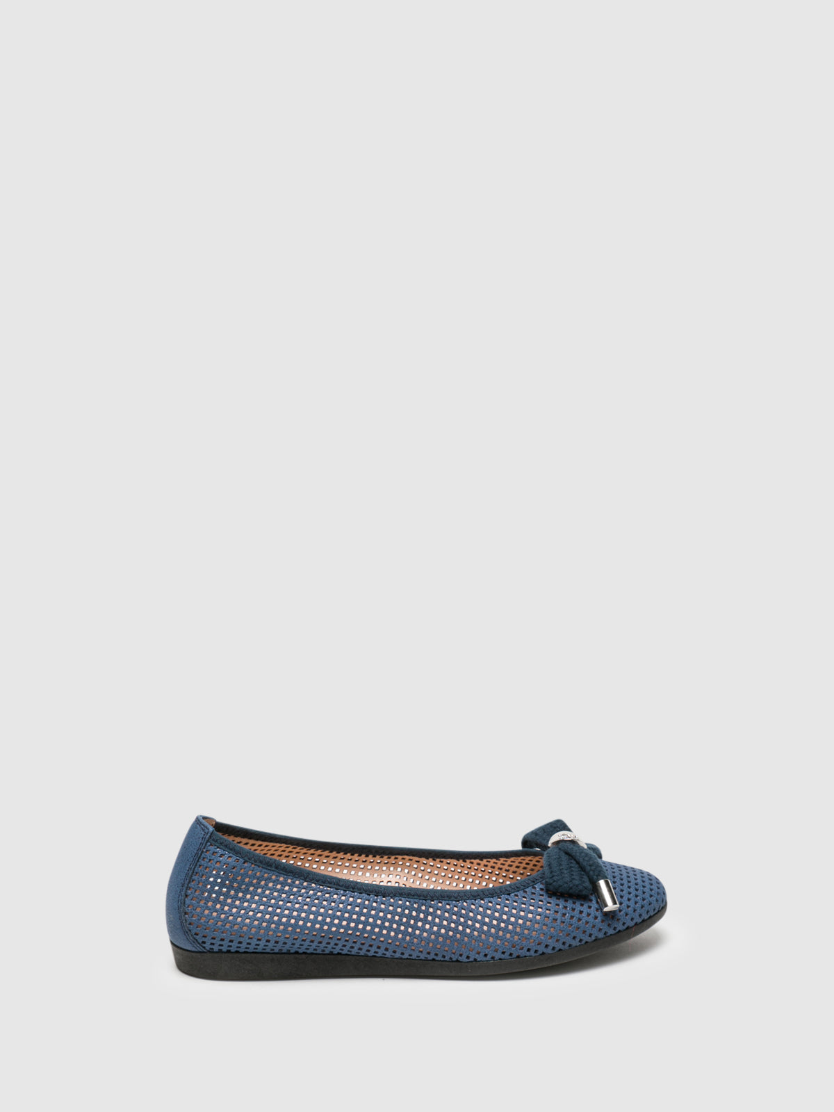 Hispanitas Blue Bow Ballerinas