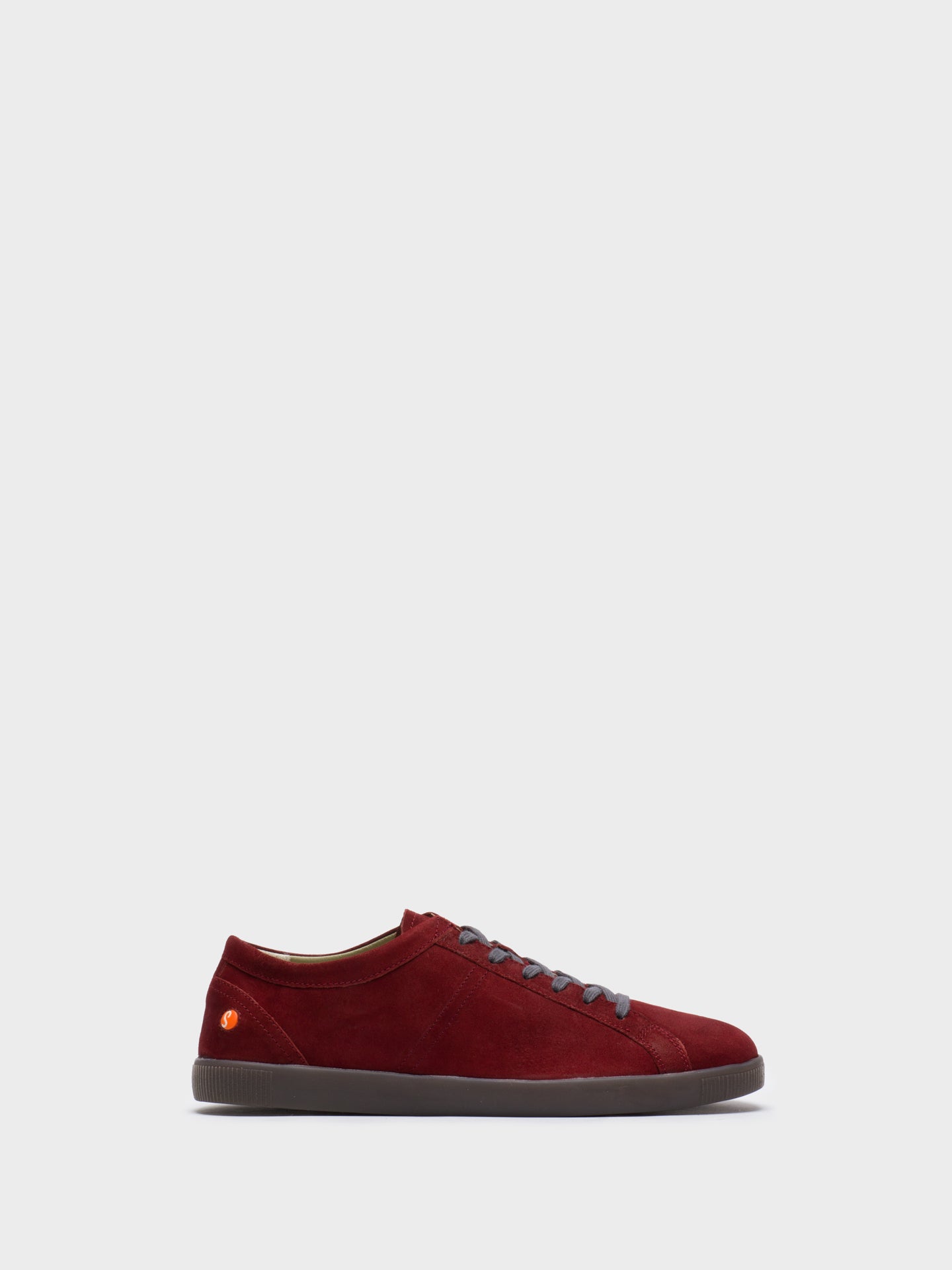 Softinos DarkRed Lace-up Trainers